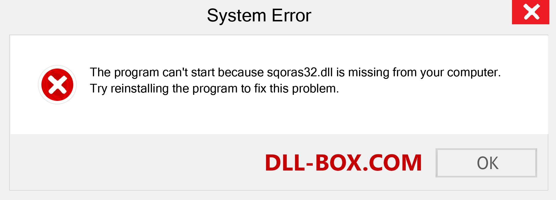  sqoras32.dll file is missing?. Download for Windows 7, 8, 10 - Fix  sqoras32 dll Missing Error on Windows, photos, images